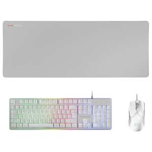 Combo teclado, ratón y alfombrilla