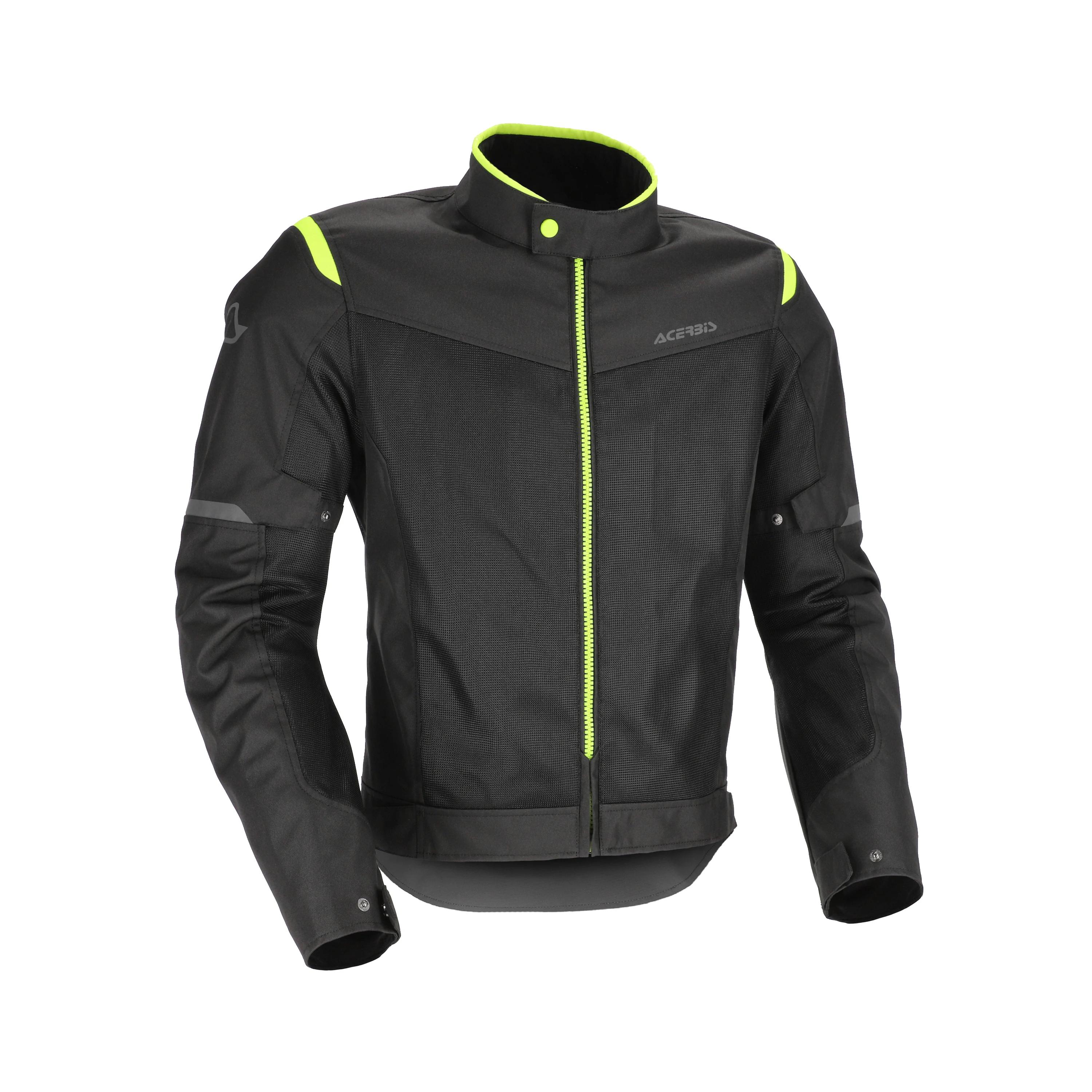 Chaqueta de verano Acerbis Ramsey Vented 2.0 con certificación CE EN 17092-3 clase AA y malla ventilada en cuerpo, mangas y