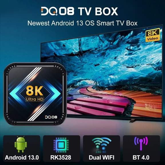 Smart TV Box Android 13 Quad Core Cortex A53 » Chollometro