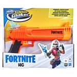 Super Soaker Lanzador de Agua Nerf Fortnite HC - Lanzador para Juegos acuáticos - para Adolescentes y Adultos
