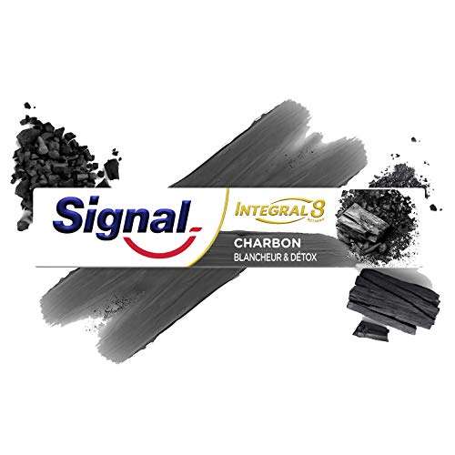 Signal Nature Elements Blancheur & Détox - Dentífrico, de carbón (tubo de 75 ml)