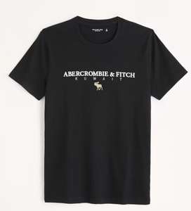 Abercrombie & Fitch Camiseta con logo bordado Kuwait [Tallas XS, S, M y L]