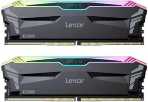 RAM DDR5 Lexar Ares RGB 32GB Kit (2x16GB) 6400 CL32 (EXPO y XMP)
