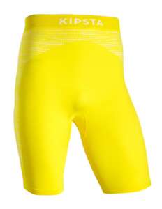Malla Térmica de Fútbol Adulto Keepdry 500 amarillo (tallas S-2XL)