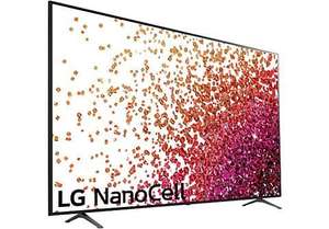 TV LED 86" - LG 86NANO756PA, UHD 4K, NanoCell, SmartTV webOS 6.0, 4k α7 Gen4, HDR, Dolby Vision y Atmos, Azul