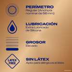 Durex Preservativos Real Feel, Sensación Piel con Piel, Sin látex, 96 condones