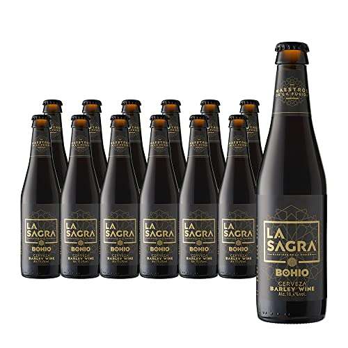 La Sagra Cerveza de estilo Barley Wine - 12 botellas x 330 ml - Total: 3960 ml
