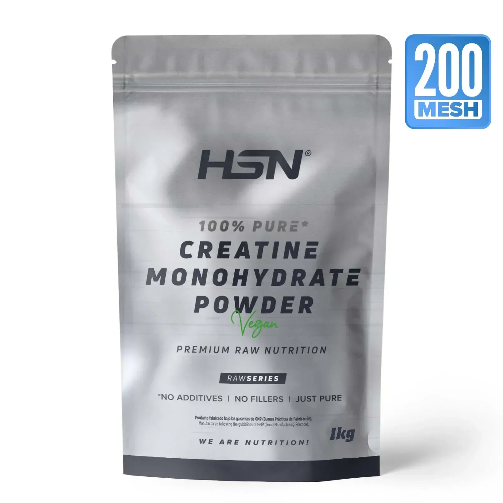 Creatina monohidrato en polvo (200 mesh) 1KG