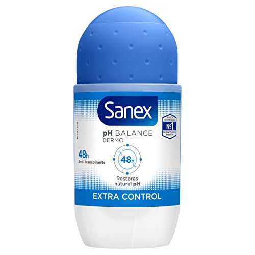 Sanex Dermo Extra-Control Desodorante Roll-on, 50ml