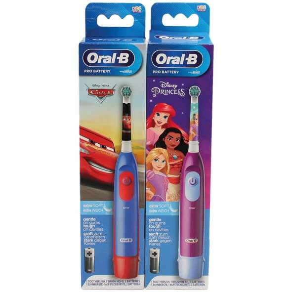 Oral-B Stages Power - Cepillo para niños con pilas, varios modelos (Frozen o Cars)