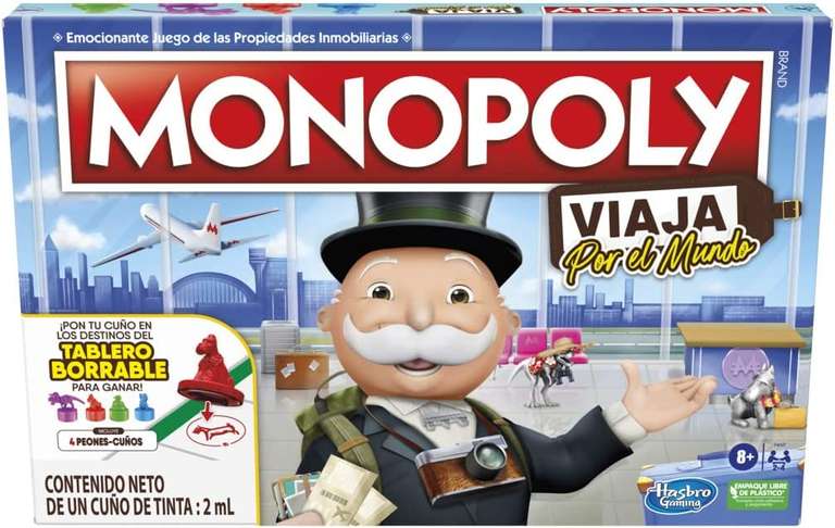 Monopoly Viaja por el mundo solo 14.9€