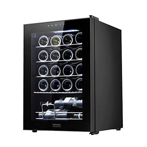Vinoteca GrandSommelier 20000 Black Compressor. 20 Botellas, Compresor, Alto Rendimiento garantizado