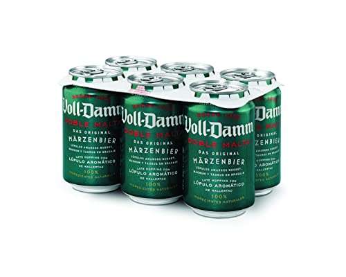 Voll-Damm Cerveza - Paquete de 24 x 330 ml - Total: 7920 ml.