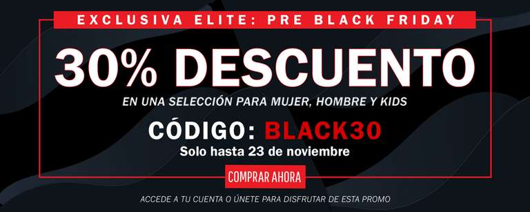 -30% Código: BLACK30 (PRE BLACK » Chollometro