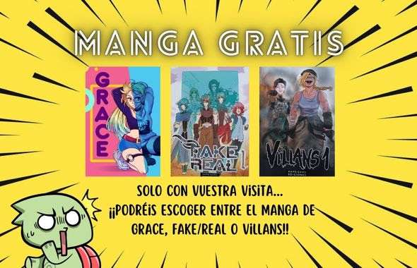 DÍA del MANGA - GRATIS un manga sólo con la visita [Empieza el 13/05] - Barcelona y ONLINE