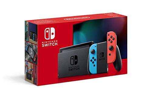 Nintendo Switch - Consola Estándar, Color Azul Neón (reaco)