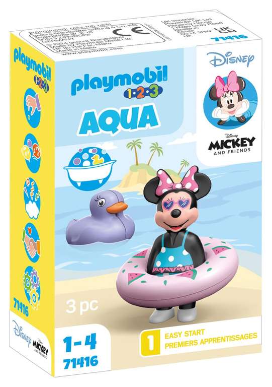 Playmobil 71416 1·2·3 Disney Viaje a la playa de Minnie (+ Fnac y Toy Planet)