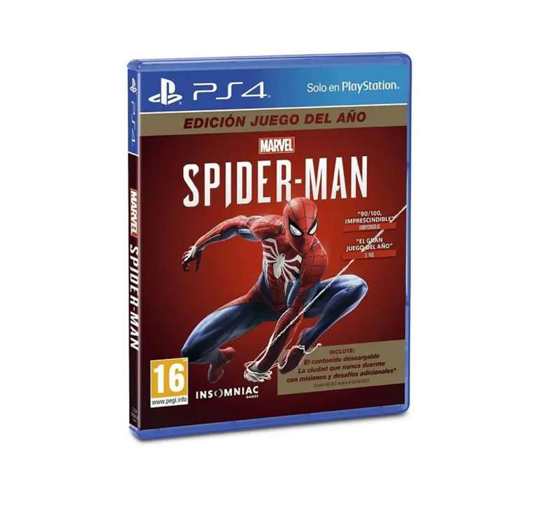 PS4 Marvel's Spider-Man (Ed. Juego del año) Vendedor MediaMarkt