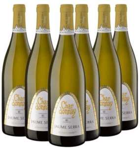 6 Jaume Serra Chardonnay – Vino Blanco D.O. Penedés – 750 ml