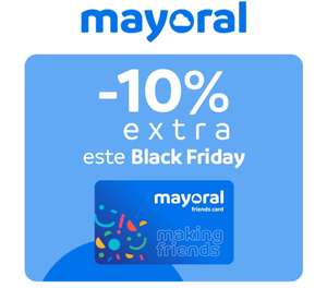 10% EXTRA en Black Friday en Mayoral