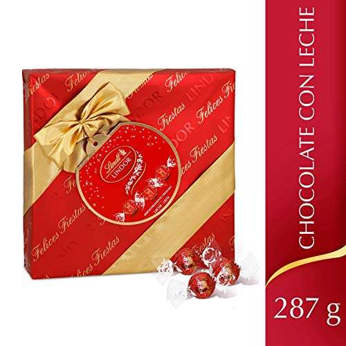Lindt Lindor Caja Bombones de Chocolate Leche Wrapped Box (Tb Corte Inglés)