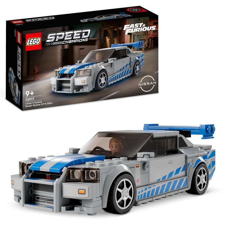Lego Speed Pagani / Lego Speed Nissan Skyline GT-R de 2 Fast 2 Furious