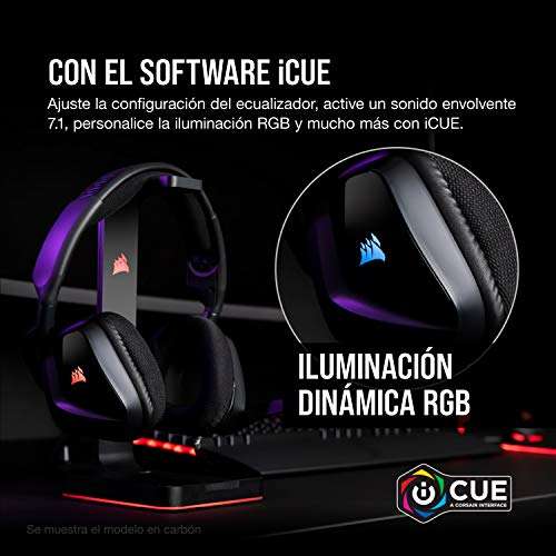 Corsair Void elite wireless negros - Auriculares