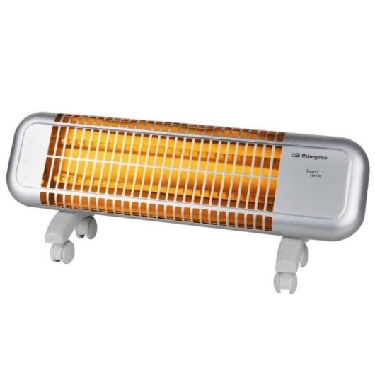 Orbegozo BP 0105 Estufa de Cuarzo con ruedas 1200W
