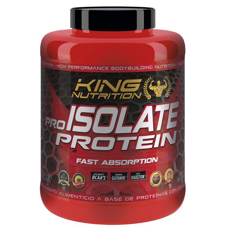Pro Isolate Protein 2Kg King Nutrition Proteína Isolada
