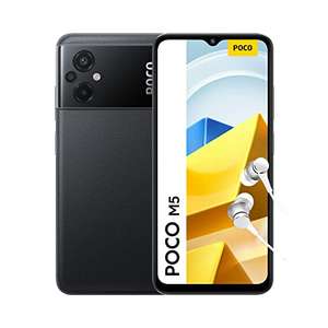 POCO M5 - Smartphone de 4+64GB, Pantalla de 6.58” 90Hz FHD+ DotDrop, MediaTek Helio G99, 5000mAh, NFC(Versión ES + 3 años de garantía)