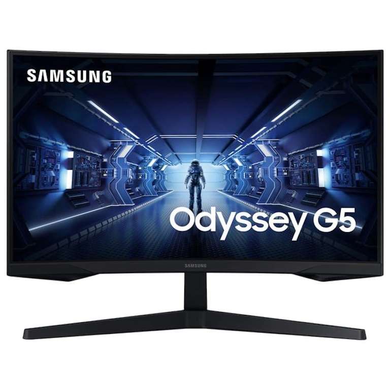 Samsung Odyssey G5 LC27G55TQWRXEN 27 LED WQHD 144Hz FreeSync Premium Monitor Curvo