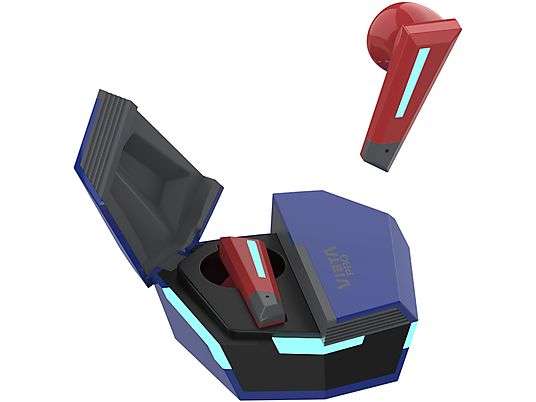 Auriculares True Wireless - Vieta Vieta Pro Transformer, 15h de autonomía, Bluetooth, Azul [Precio carrito APP]