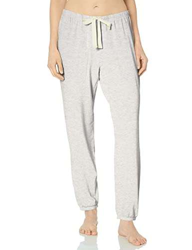 Amazon Essentials Pantalón de Pijama Tipo Jogger de Tejido de Rizo Ligero para Estar en Casa (Disponible en Tallas Grandes) Mujer