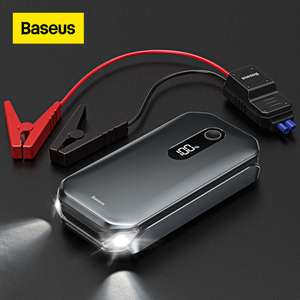 Baseus-Arrancador de batería para coche, banco de energía portátil de 12000mAh - DIA 4 10 am