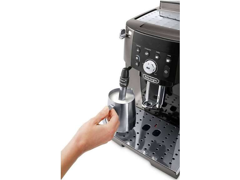 Cafetera superautomática - De'Longhi Magnifica S Smart ECAM250.33.TB, Molinillo integrado, Sistema Thermoblock, Vaporizador, 1450 W, 15 bar