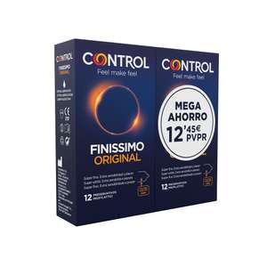 2x12 unidades Control Finissimo Pack Megaahorro