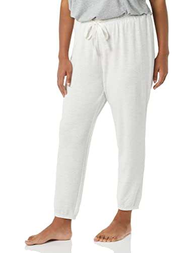 Amazon Essentials Pantalón de Pijama Tipo Jogger de Tejido de Rizo Ligero para Estar en Casa (Disponible en Tallas Grandes) Mujer