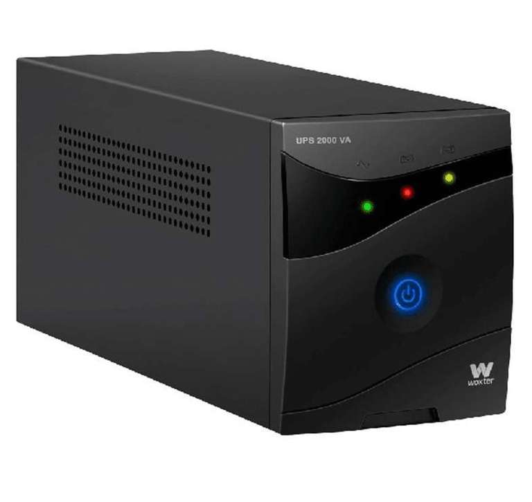 SAI - Woxter UPS 2000 VA, LED, AVR, Alarma acústica