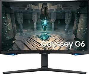 SAMSUNG Odyssey G6 LS27BG650EUXEN - Monitor Curvo de 27'' QHD (2560x1440, 240Hz, 1ms, 1000R, DisplayHDR 600, FreeSync Premium Pro, CoreSync)