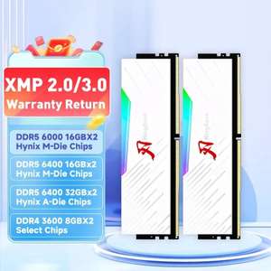 RAM DDR5 Kingbank SharpBlade RGB 32GB Kit (2x16GB) 6400 CL32
