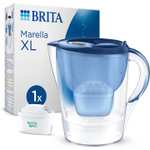 BRITA Jarra Filtrante, Modelo Marella XL, 3,5L con Filtro MAXTRA PRO | 150L agua filtrada | Sin BPA | Apta lavavajillas | Indicador Memo