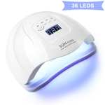 Lámpara LED UV Sun X5 Plus para manicura