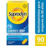 Supradyn Activo 50+ Multivitaminas para Mayores de 50 con Vitaminas, Minerales y Antioxidantes, 90 Comprimidos