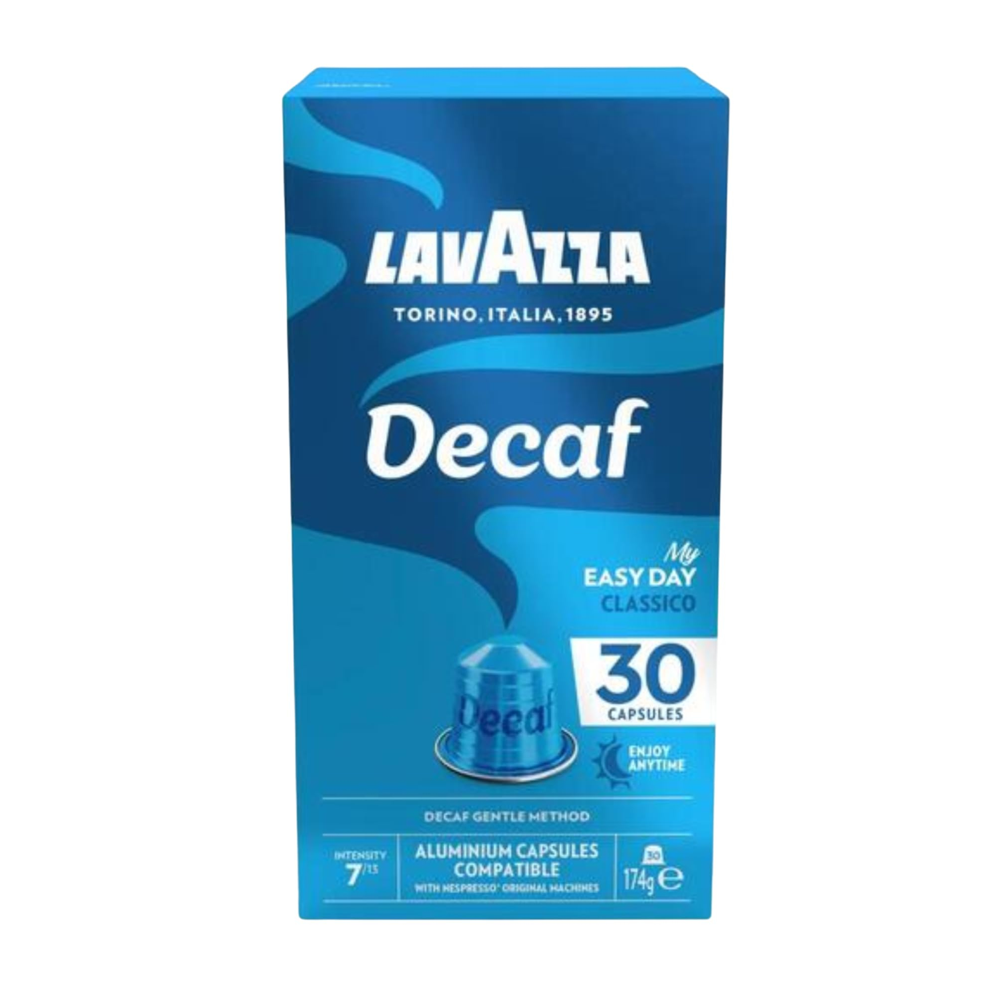 30 x Lavazza, Decaf My Easy Day Classico Café Compatibles Nespresso