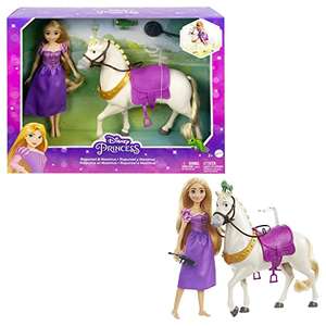 Disney Princess Rapunzel y Maximus Muñeca princesa con caballo de juguete