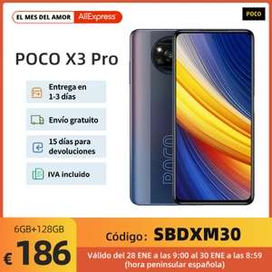 POCO X3 Pro 128Gb, 6Gb con envío desde España