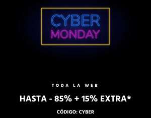 TODA LA WEB HASTA - 85% + 15% EXTRA