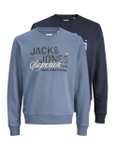 Pack 2 sudaderas para hombre Jack & Jones.