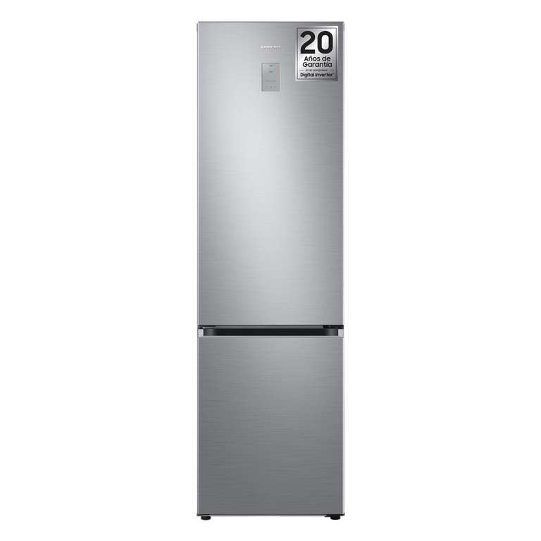 Frigorfico combi - Samsung RB38T776DS9 au002FEF, All-Around Cooling, 200 cm, 390 l, No Frost, Metal Cooling, Inox.