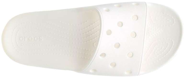 Crocs clásico slide en blanco (algunas tallas)